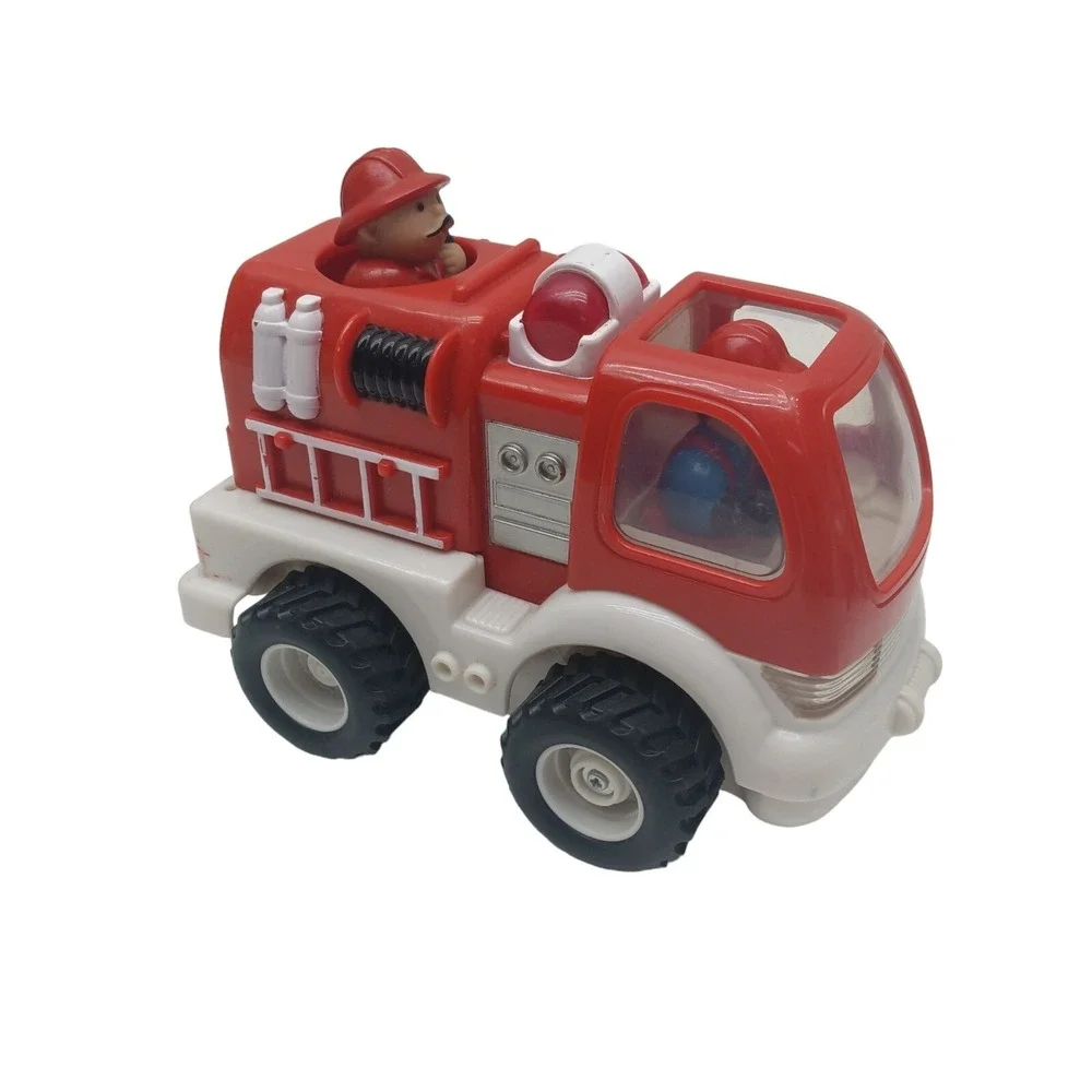 Vintage AHI Battery Electric Toy‎ Fire Truck 1996 [SEE VIDEO]